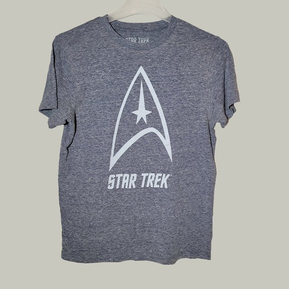 Star Trek T-Shirt Mens Short Sleeve Blue Size M - Picture 1 of 3